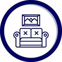 Sofa Vector Icon