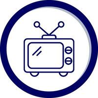 icono de vector de television