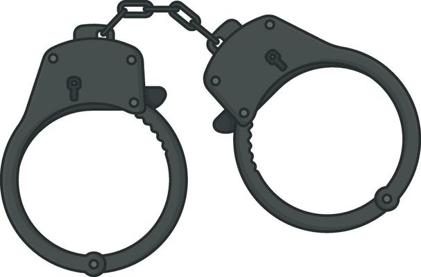 handcuffs without background