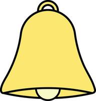 notification bell without background vector