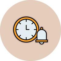 icono de vector de reloj