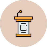 Lectern Vector Icon