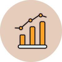 Bar Chart Vector Icon