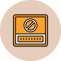 Stop Vector Icon
