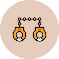 Handcuffs Vector Icon