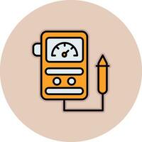 Voltmeter Vector Icon