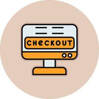 Checkout Vector Icon