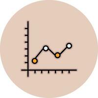 Graph Vector Icon