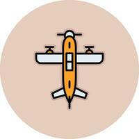 Seaplane Vector Icon