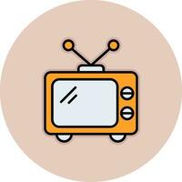 icono de vector de television