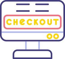 Checkout Vector Icon