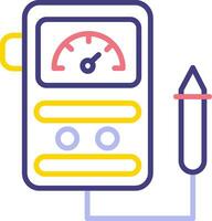 Voltmeter Vector Icon