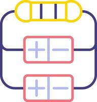 Resistor Vector Icon