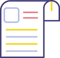 Document Vector Icon