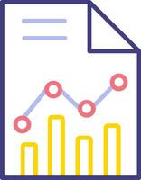 Stats paper Vector Icon