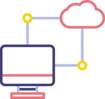 Data Transfer Vector Icon