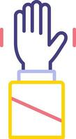 Hand Up Vector Icon