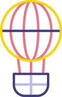 Hot Air Balloon Vector Icon