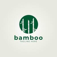 bamboo logo vector illustration vector design