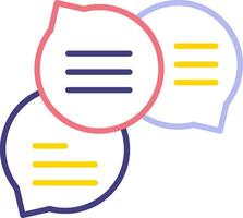 Chat Bubbles Vector Icon