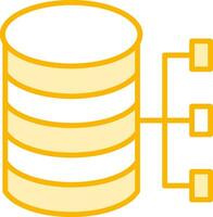 icono de vector de base de datos