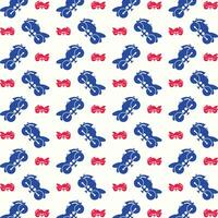 Heavy Bike creative design repeating trendy pattern vector illustration background
