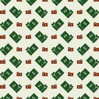 Voucher natural color repeating trendy pattern vector illustration background