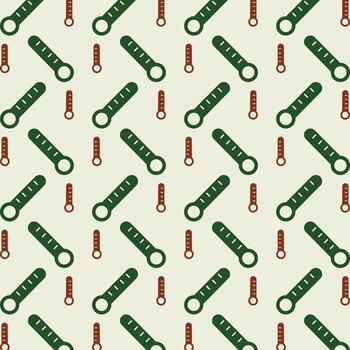 Thermometer natural color repeating trendy pattern vector illustration background