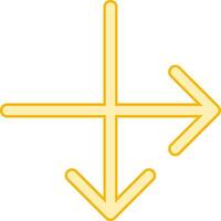 Intersect Vector Icon