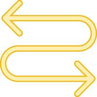 Zigzag Vector Icon