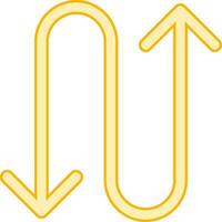 Zigzag Vector Icon