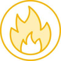 Flammable Vector Icon