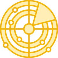 Radar Vector Icon