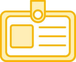 Identification Card Vector Icon
