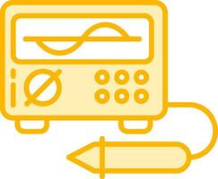 Oscilloscope Vector Icon