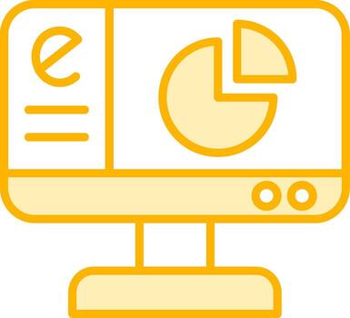Pie Chart Vector Icon
