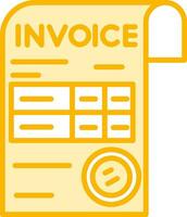 Invoice Vector Icon