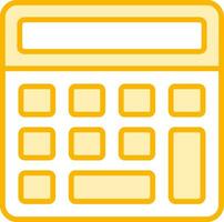 icono de vector de calculadora