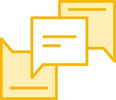 Speech Bubbles Vector Icon