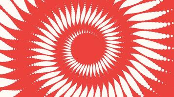 Abstract spiral dotted vortex simple line wavy background. vector