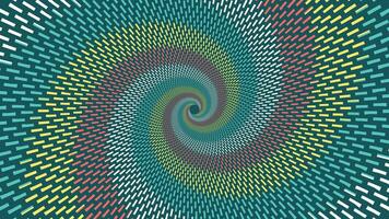 Abstract spiral dotted vortex simple line wavy background. vector