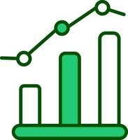 Bar Chart Vector Icon