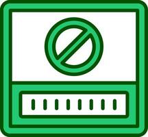 Stop Vector Icon