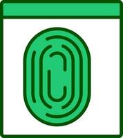 Fingerprint Vector Icon