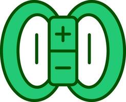 Magnetic Field Vector Icon