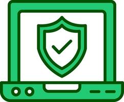 icono de vector de seguridad