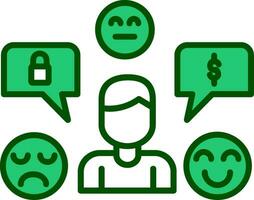 Customer Behavior Vector Icon