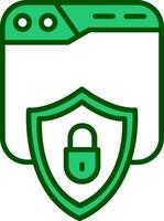 Secured Vector Icon
