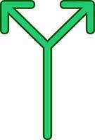 Split Vector Icon