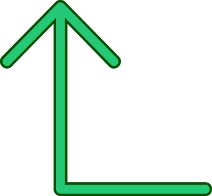 Green Up Arrow Vector Art, Icons, and Graphics for Free Download